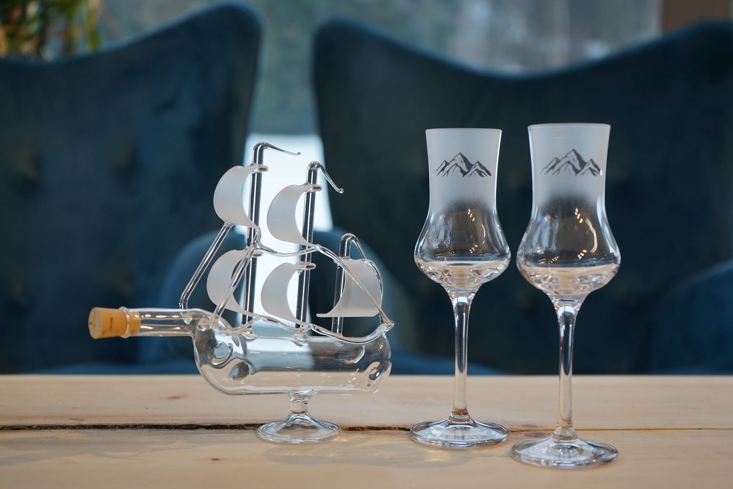 Schnapsset ,,Schiff,,