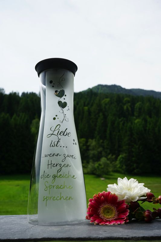 Karaffe Liebe