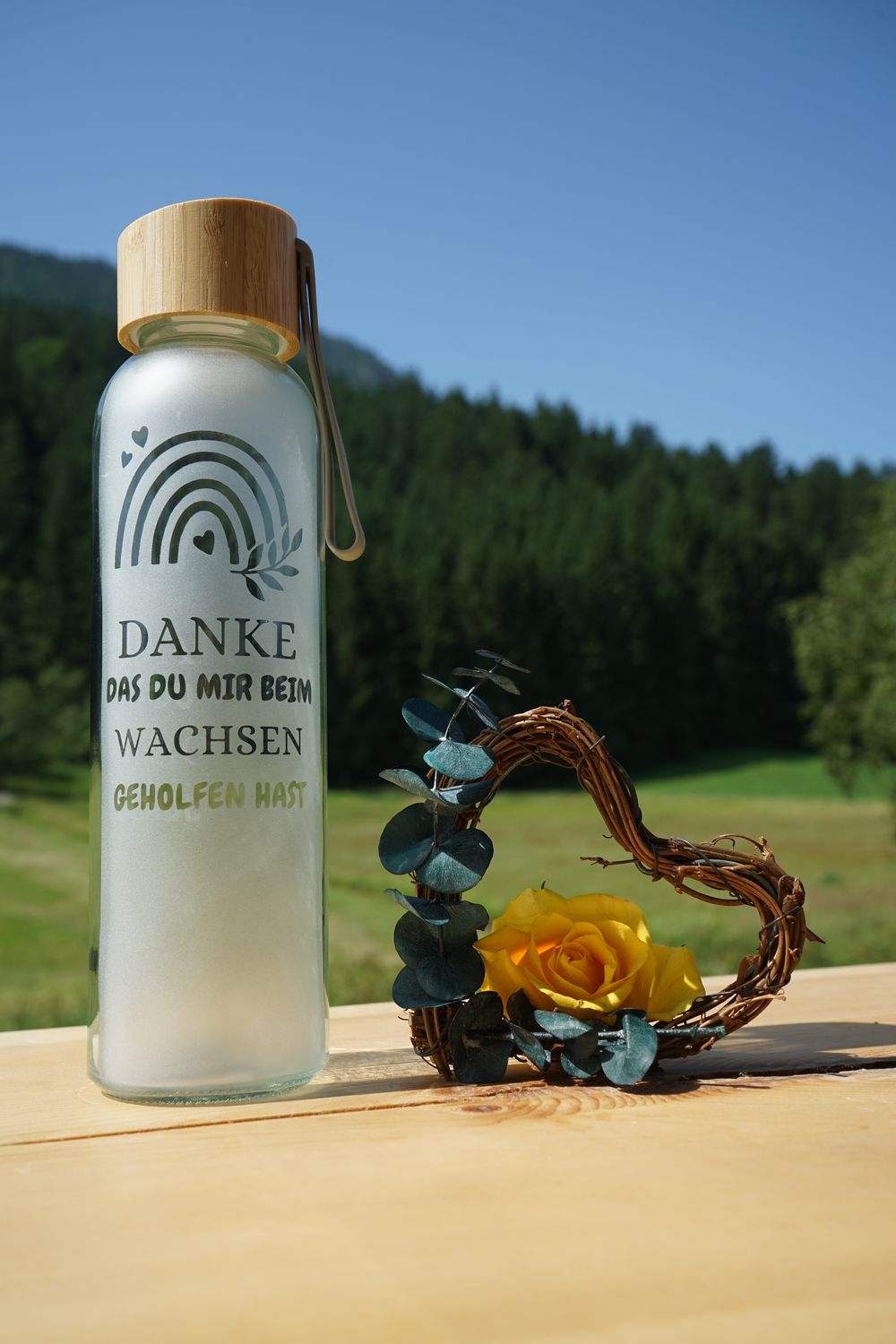 Trinkflasche ,,Danke,,