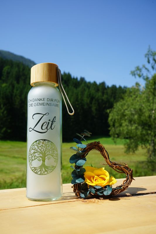 Trinkflasche ,,Zeit,,