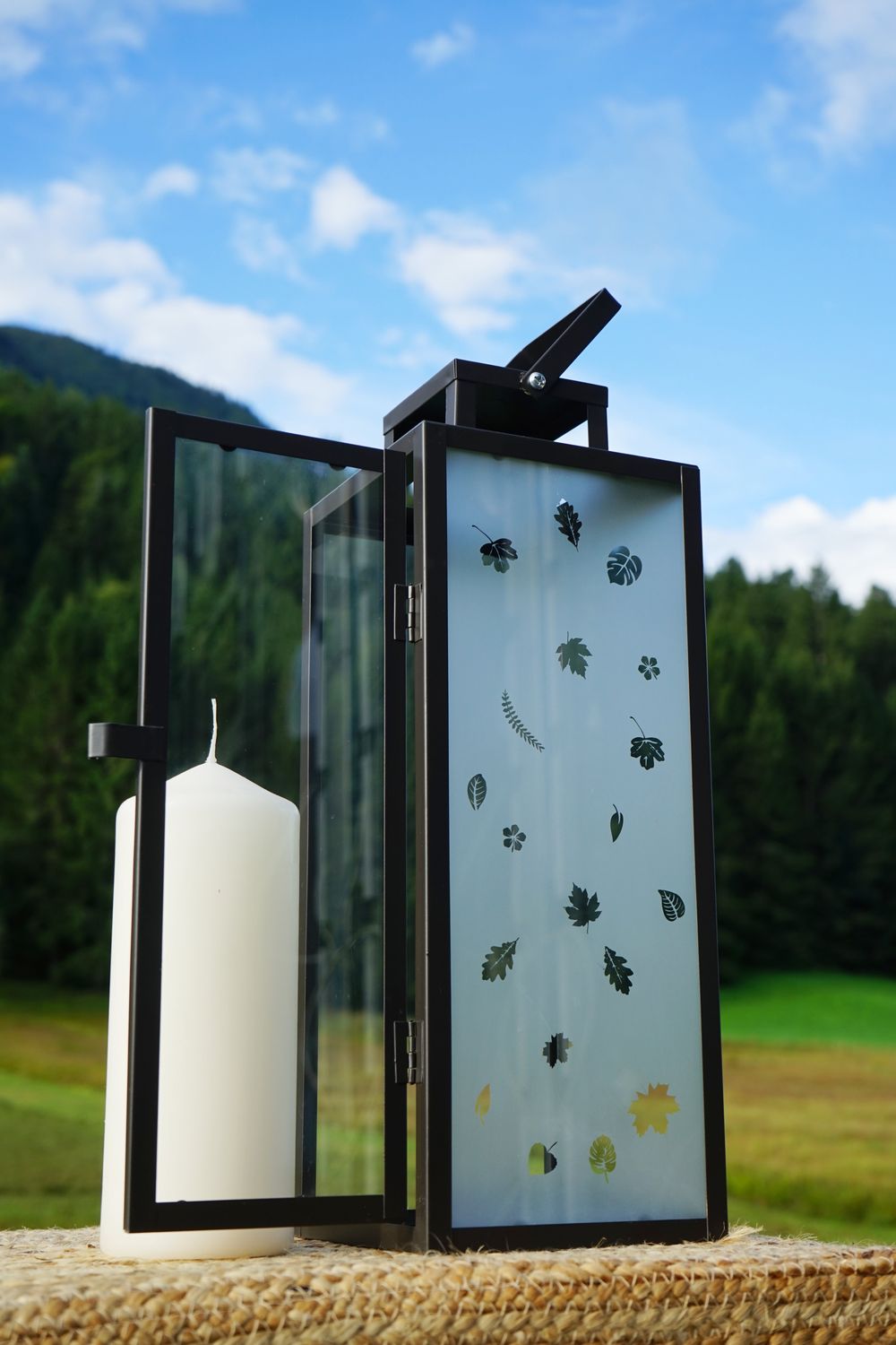 Laterne ,,Blätter,,