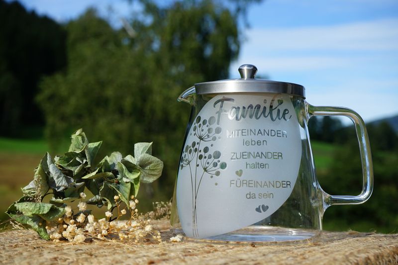 Teekanne ,,Familie,,