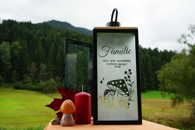 Laterne ,,Familie,,