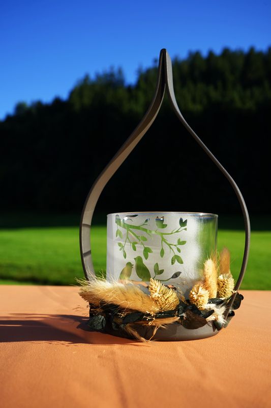 kleines Windlicht ,,Baum,,