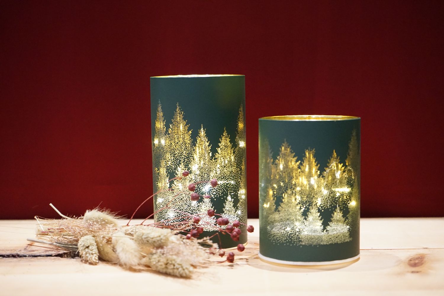 Windlicht ,,Baum,, groß