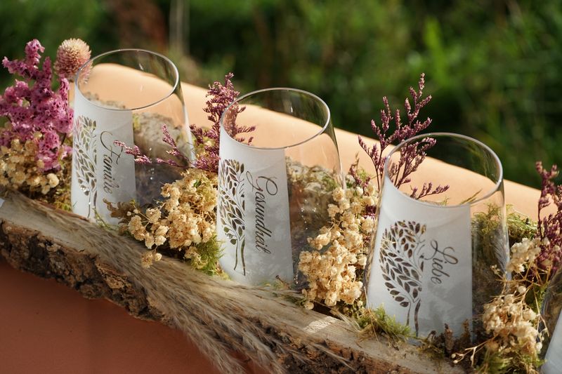 herbstliches Wasser-Set