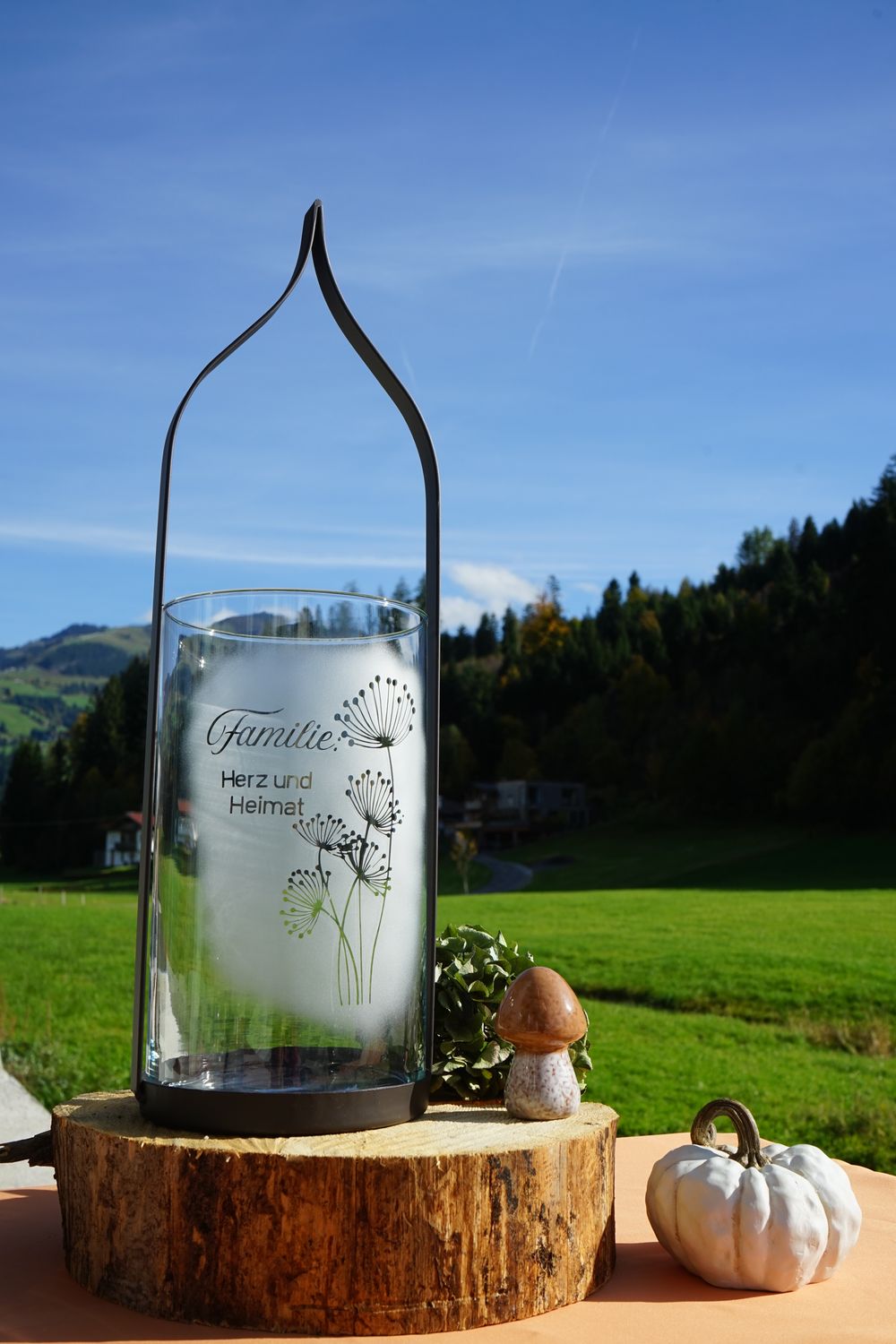 Windlicht ,,Familie,,