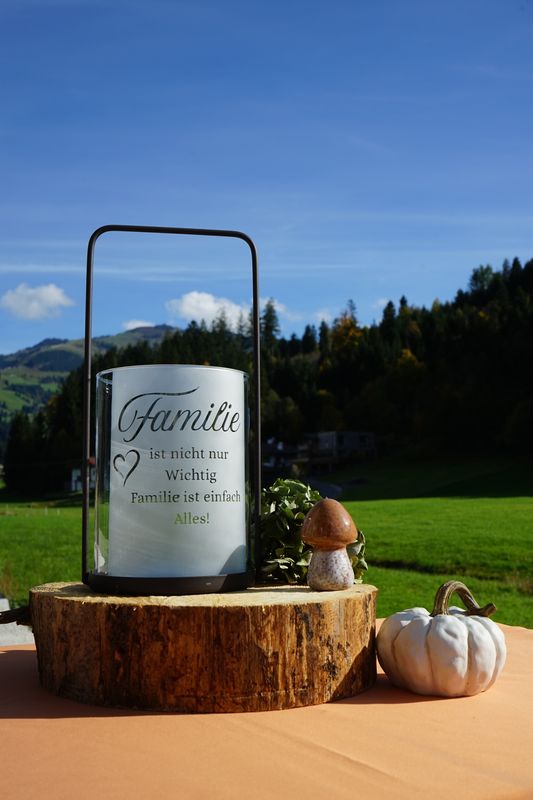 Windlicht ,,Familie,,