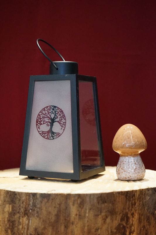 Mini-Laterne ,,Lebensbaum,,