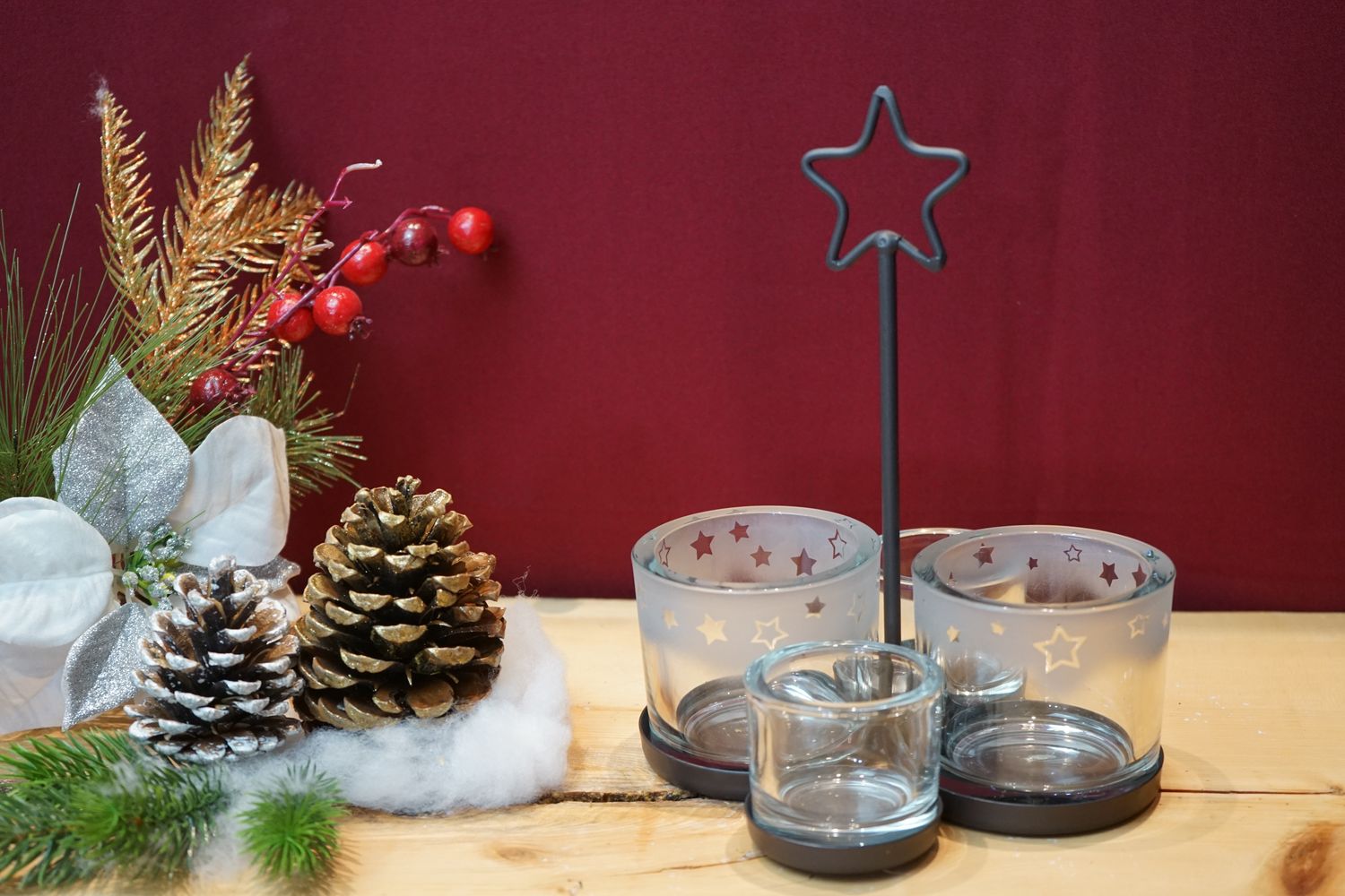 Teelichthalter ,,Stern,,