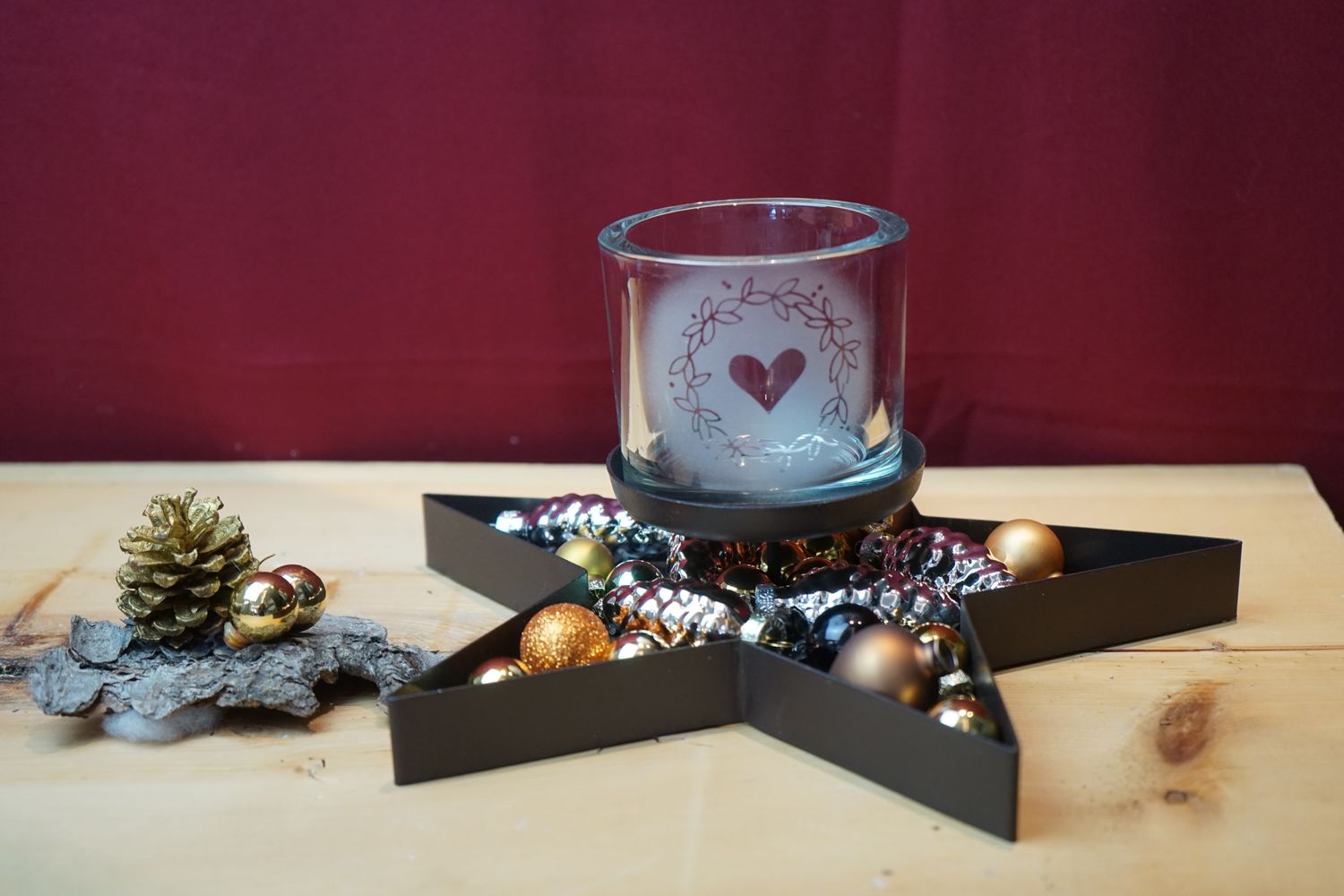 Metallstern ,,Herz,,