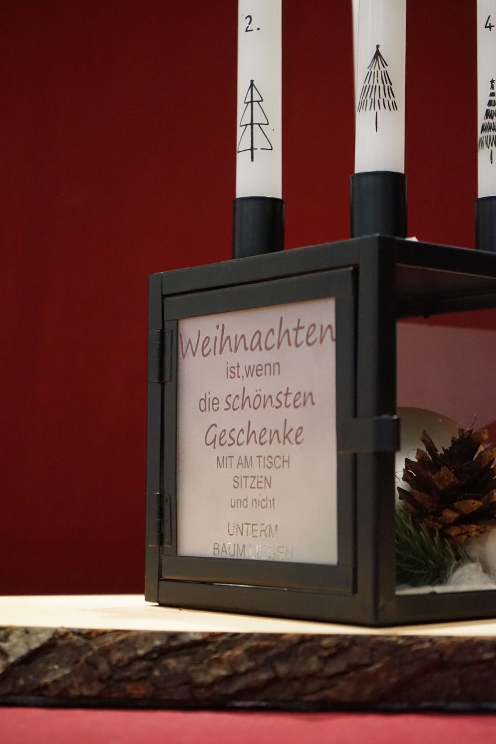 Adventskranz ,,Weihnachten ist...,,