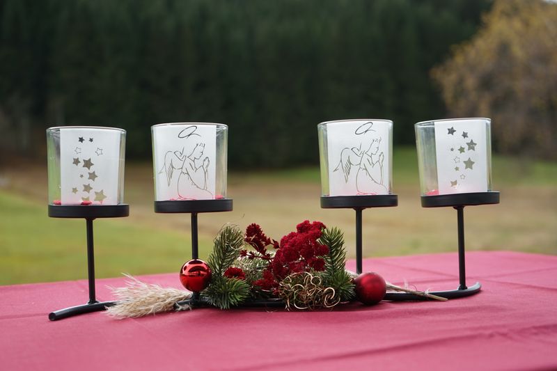 Adventskranz klein ,,Engel,,