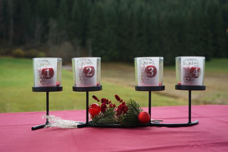Adventskranz klein