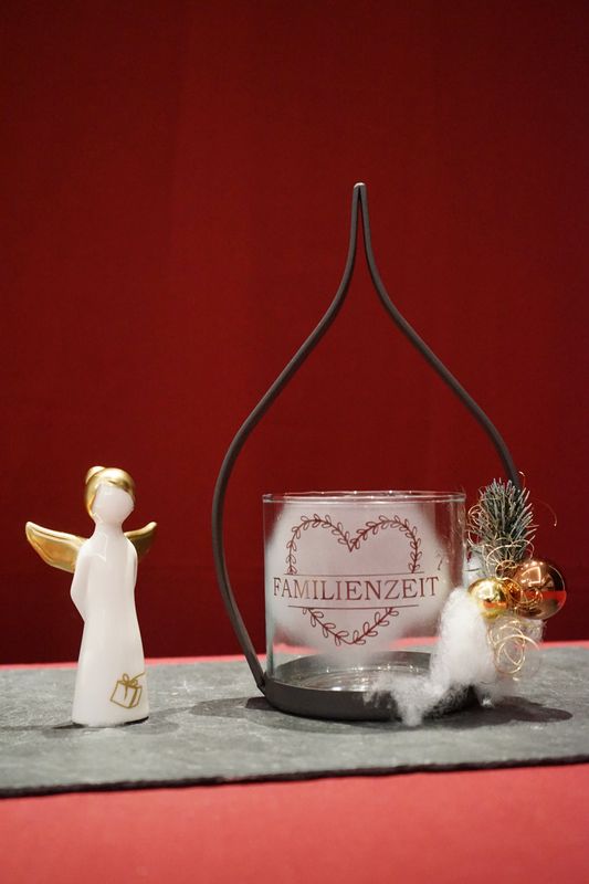 Teelichthalter klein ,,Familienzeit,,