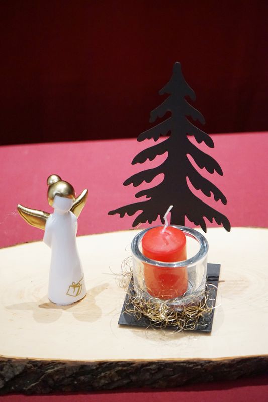 Teelichthalter Baum