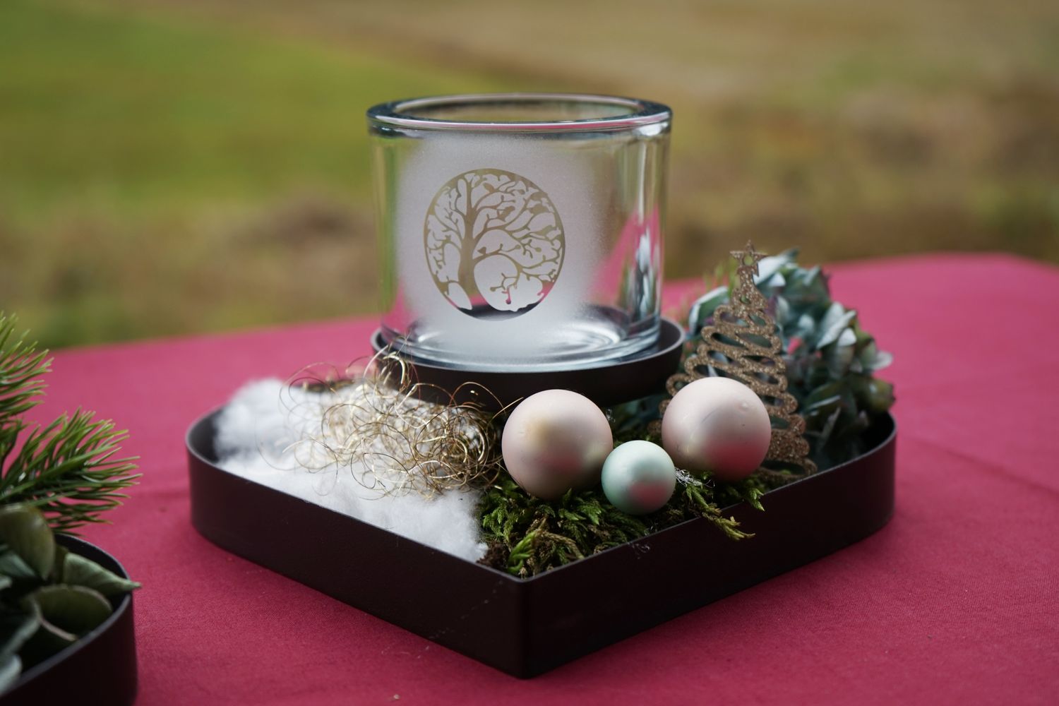 Teelichthalter Herz ,,Lebensbaum,,