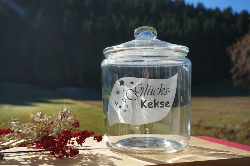 Keksdose groß ,,Glücks-Kekse,,