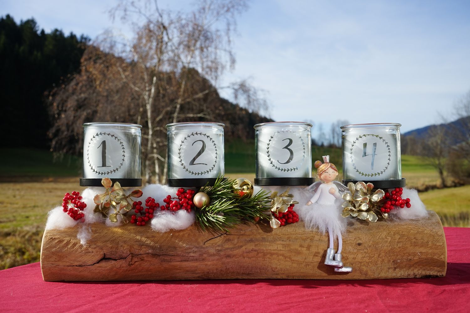 Adventskranz ,,Engel,,