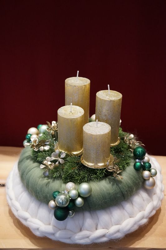 Adventskranz ,,Merino,,