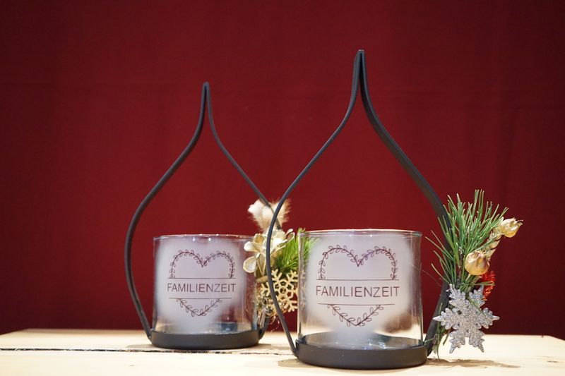 Teelichthalter klein ,,Familienzeit,,