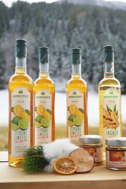 Zitrone-Limette- Sirup