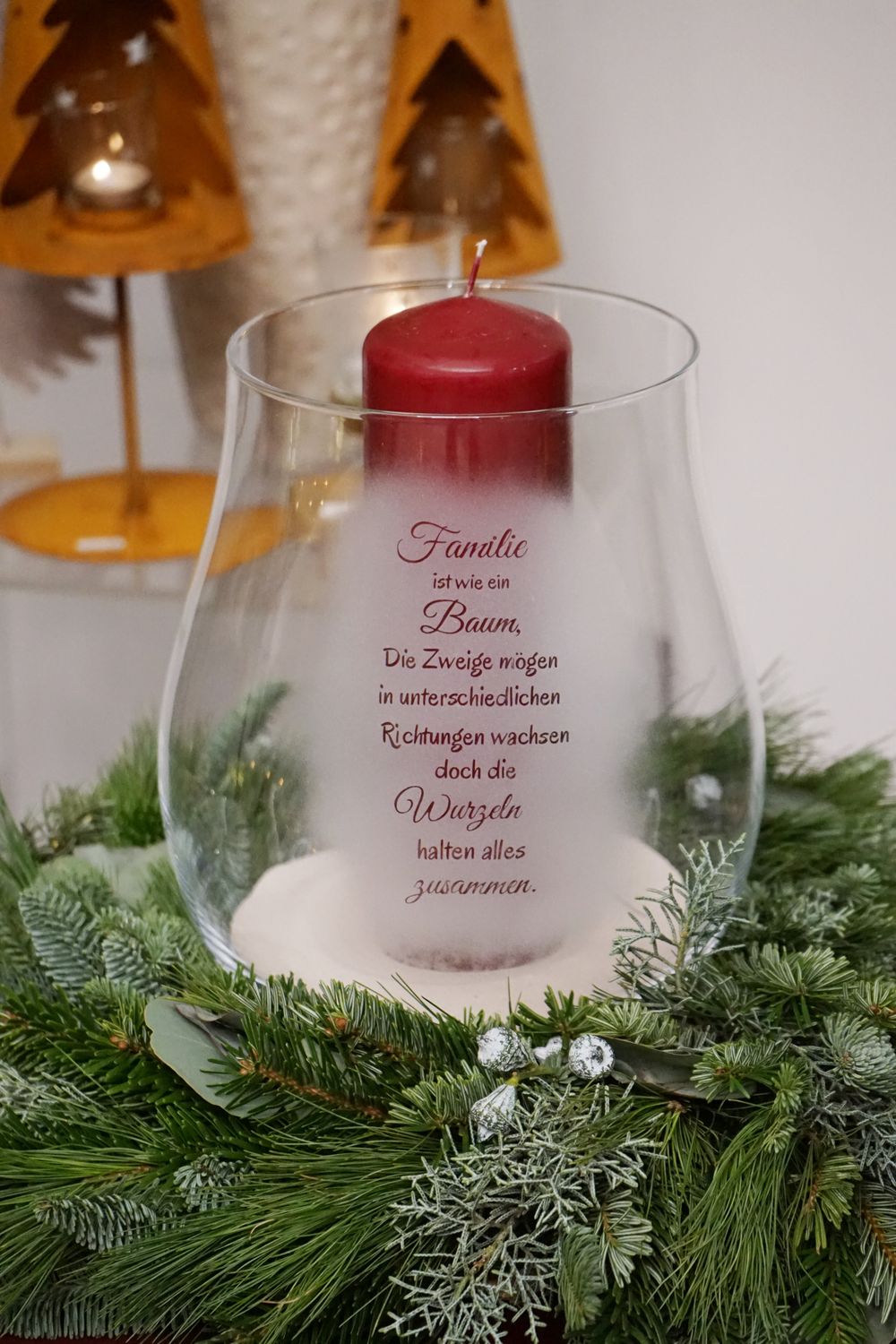 Windlicht ,,Familie ist...,,