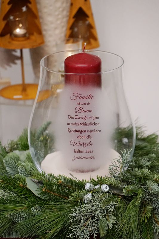 Windlicht ,,Familie ist...,,