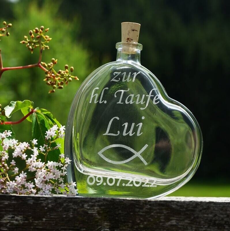 Taufwasser- Aufbewahrung