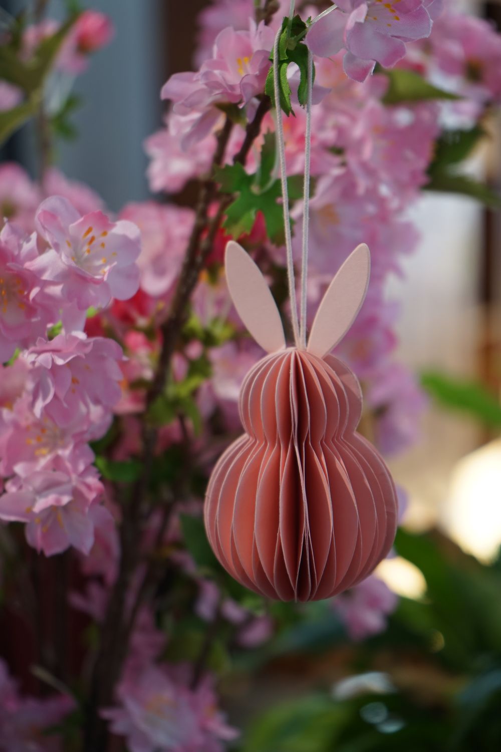 Karton Deko Osterhase