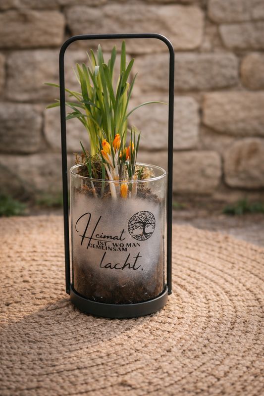 Windlicht ,,Heimat,,