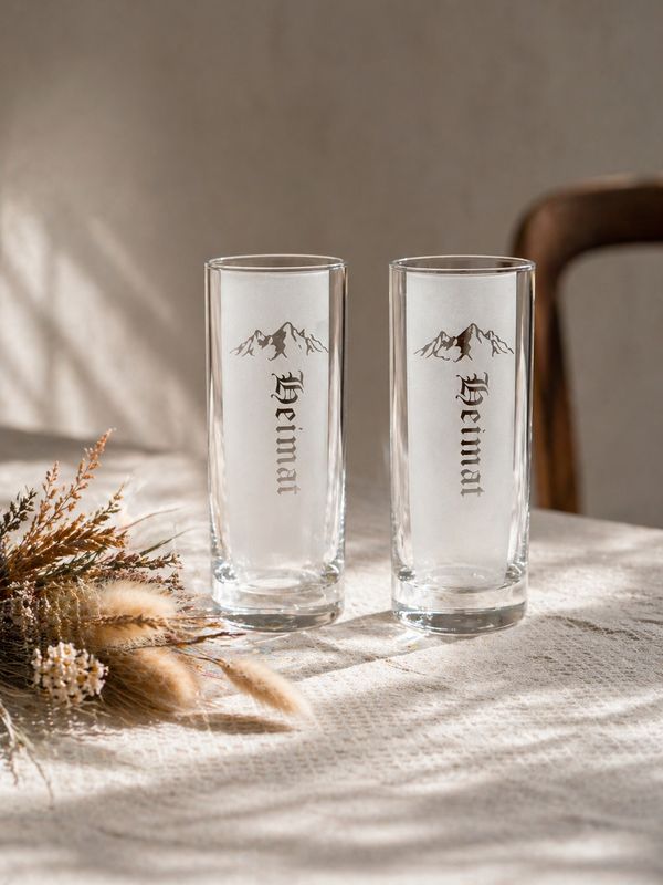 Tirkglas-Set ,,Heimat,,