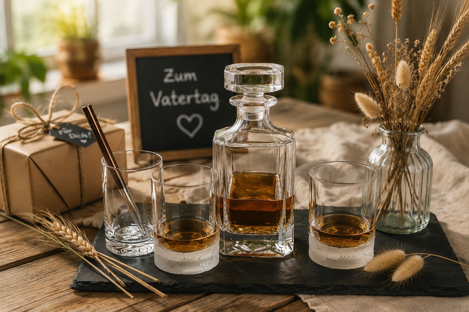 Whisky-Set zum Vatertag