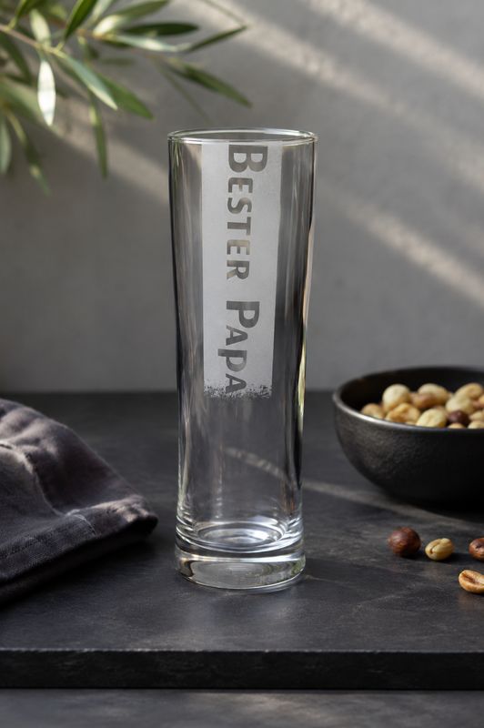 Bierglas ,,bester Papa,,
