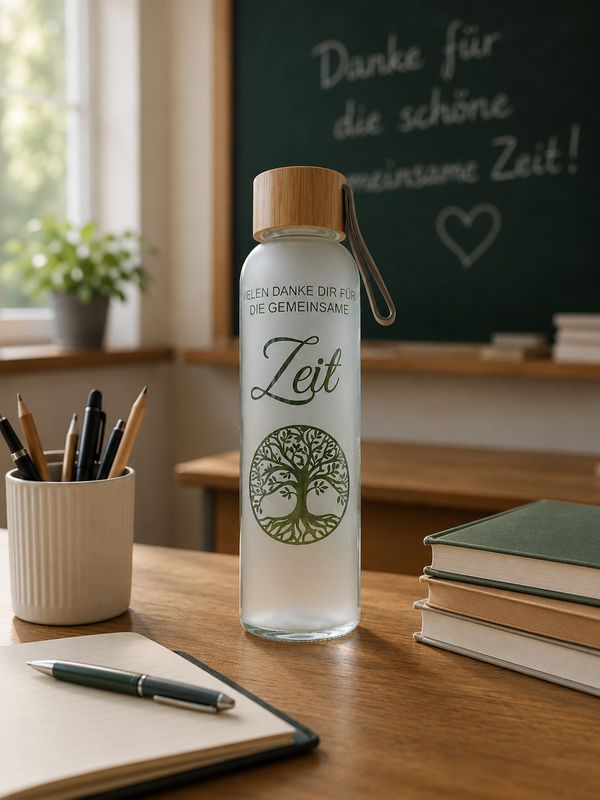 Trinkflasche ,,Zeit,,