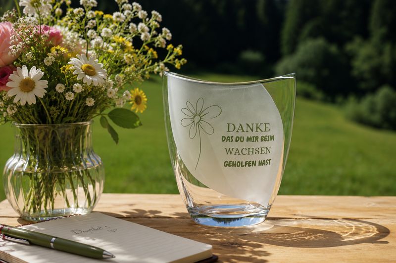 Übertopf ,,Danke,,