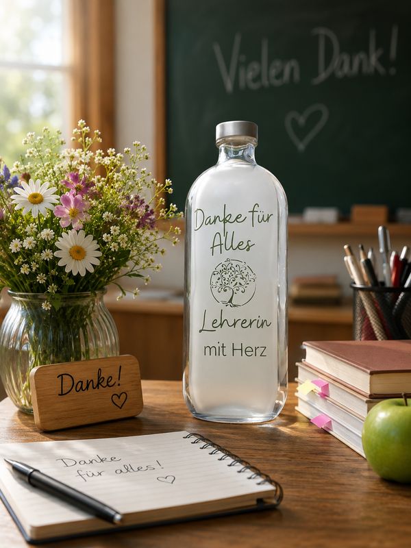 Trinkflasche ,,Danke,,