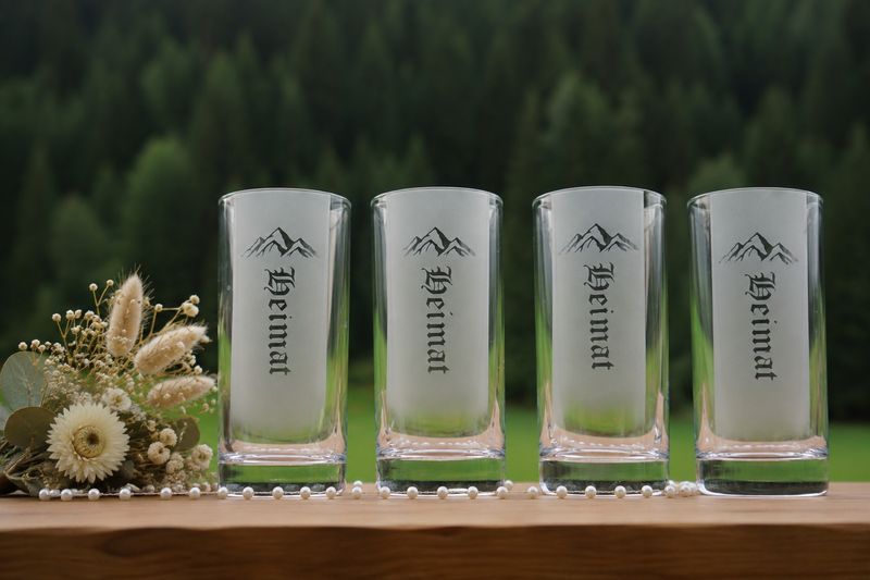 Trinkglas-Set ,,Heimat,,