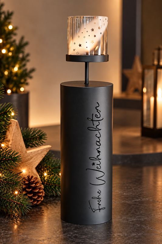 Säule ,,Frohe Weihnachten,,