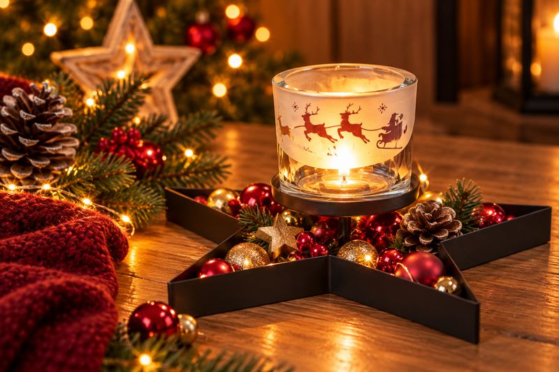 Sternschale ,,Weihnachtszauber,,
