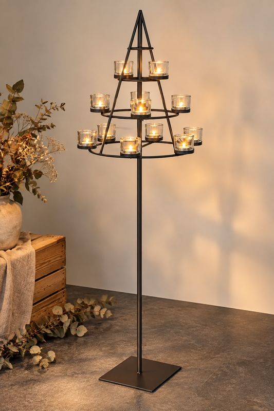Christbaum aus Metall