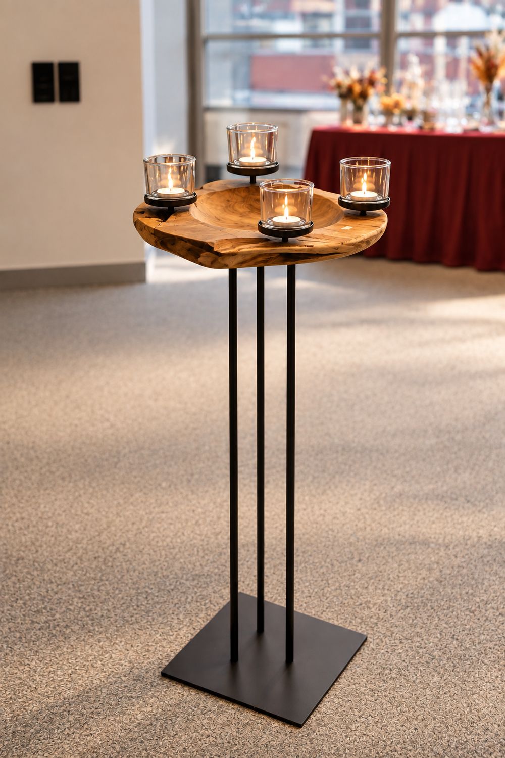 Adventskranz-Säule ,,groß,,