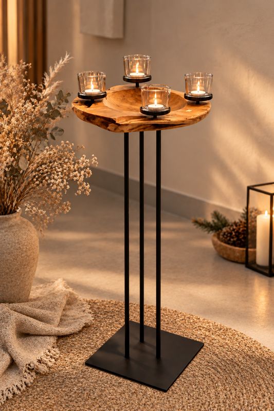 Adventskranz-Säule ,,klein,,