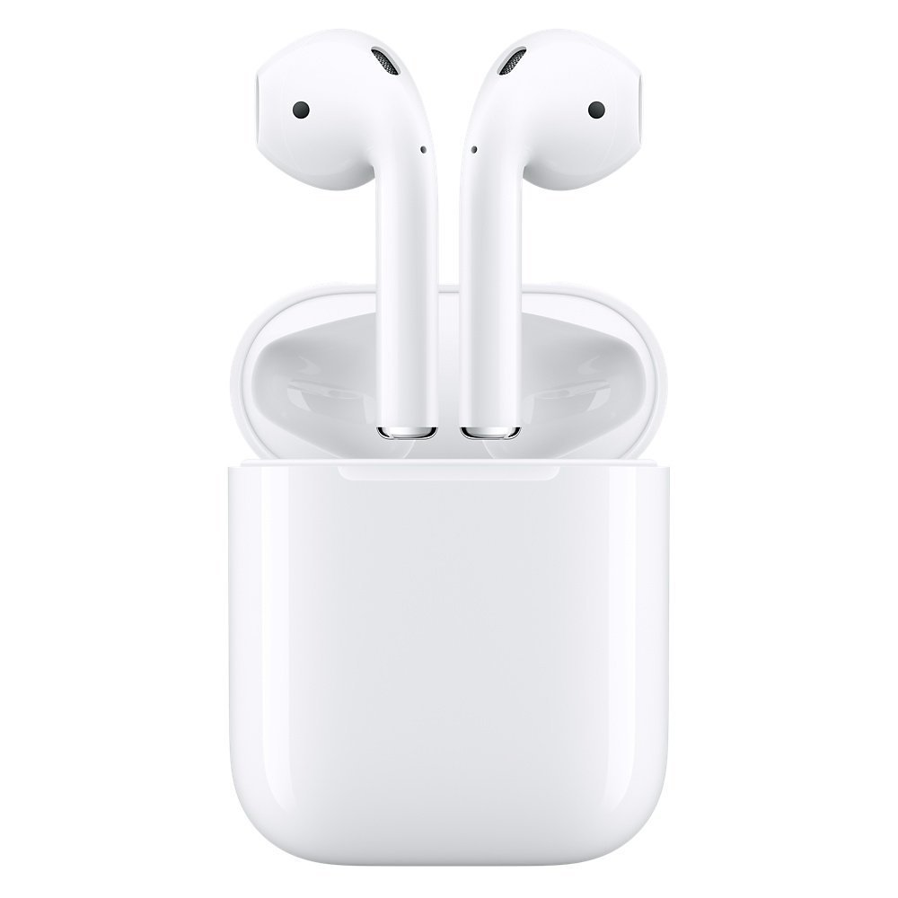 Apple AirPods - Wireless Headset with Mic (White, In the Ear)