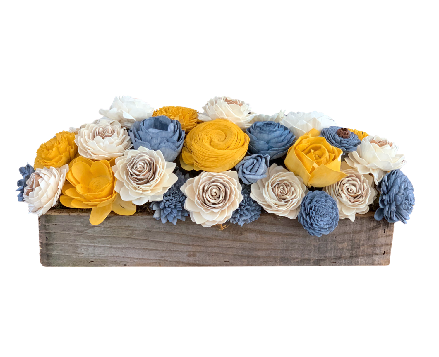 12 Medium Sola Wood Fillee Boxes