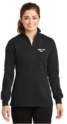 Ladies 1/4-Zip Sweatshirt