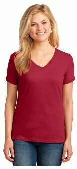 Ladies Vee Neck T Shirt
