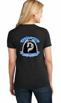 Ladies Cotton Tee Crew or V Neck