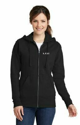 LADIES FULL ZIP HOODIE