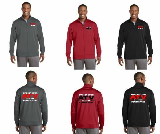 Mens Sport-Wick® Fleece Full-Zip Jacket